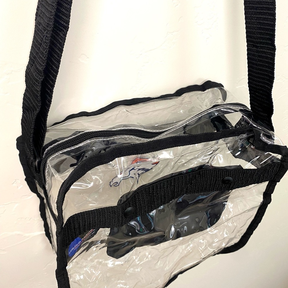 Denver Broncos Clear Stadium Bag Broncos Football Shoulder Concert Bag Gameday - Picture 5 of 8